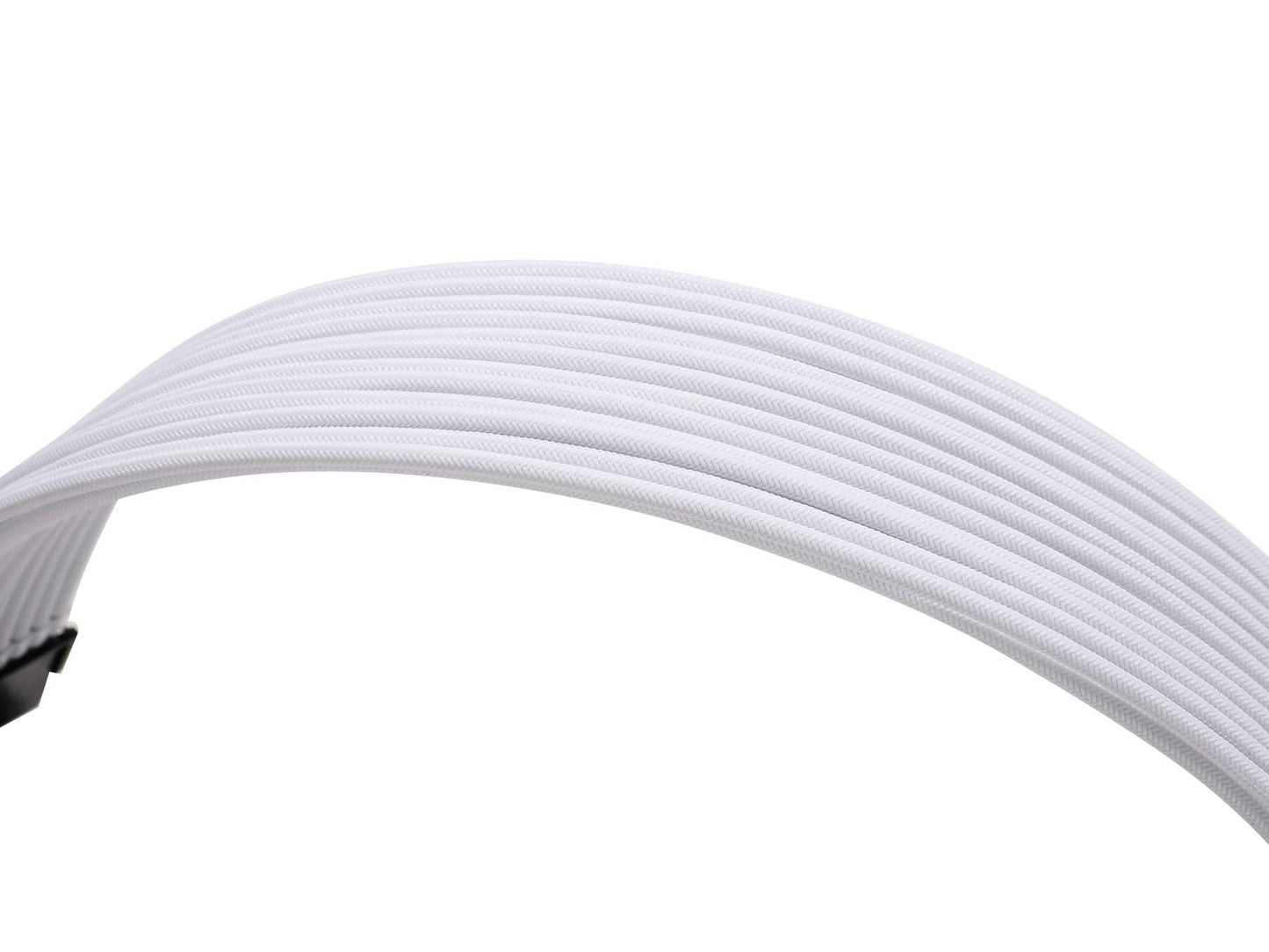 Formulamod Sleeve Extension Power Supply Cable Kit 18AWG ATX 24P+ EPS 8-P+PCI-E8-P with Combs for PSU to Motherboard/GPU (White)