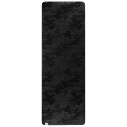 Gaiam Dry-Grip Yoga Mat - 5mm Thick Non-Slip Exercise & Fitness Mat for Standard or Hot Yoga, Pilates and Floor Workouts - Cushioned Support, Non-Slip Coat - 68 x 24 Inches