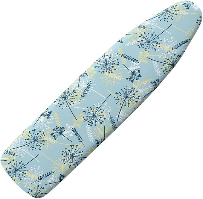Home Ironing Board Cover, Floral Print Heat Reflective Ironing Board Cushion