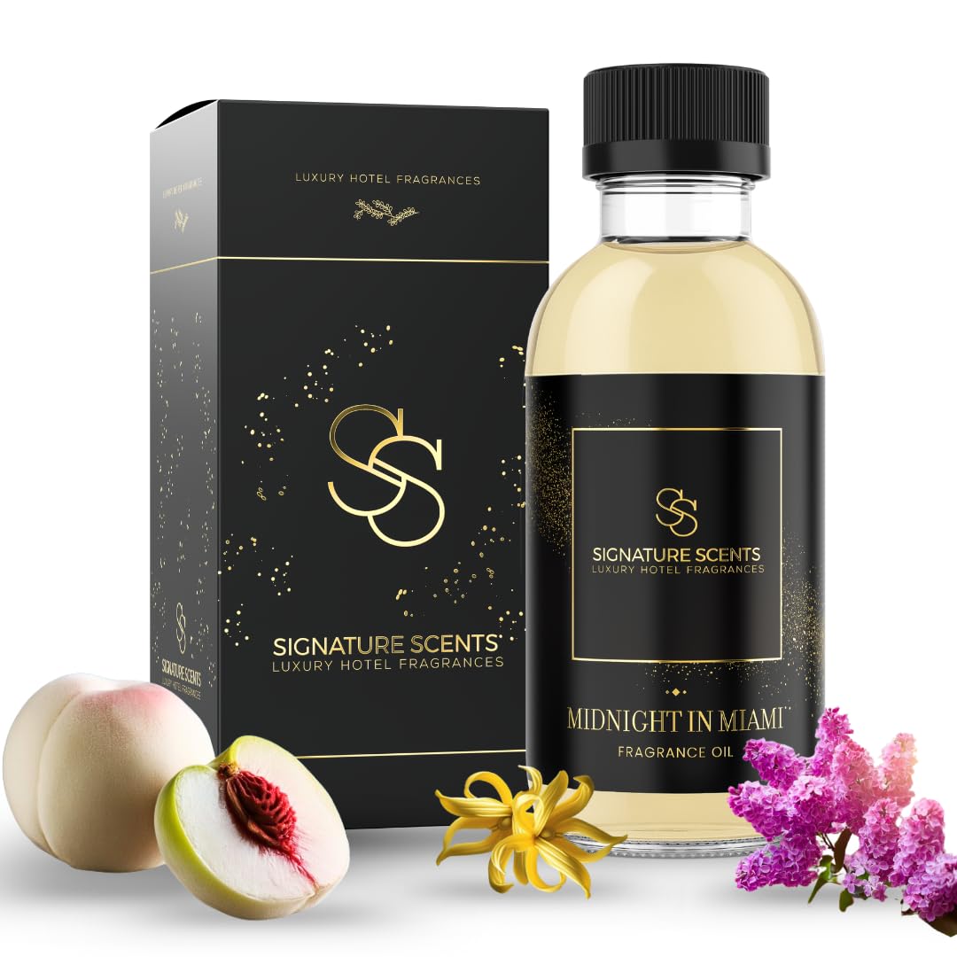 Luxury Hotel Diffuser Oil for Hotels and Homes - Aromatherapy Oils for use with an Essential Oil Diffuser at Home - Fragrance-Scent Diffuser Oil Blend (Winter Spruce) 4.05fl oz (120ml)