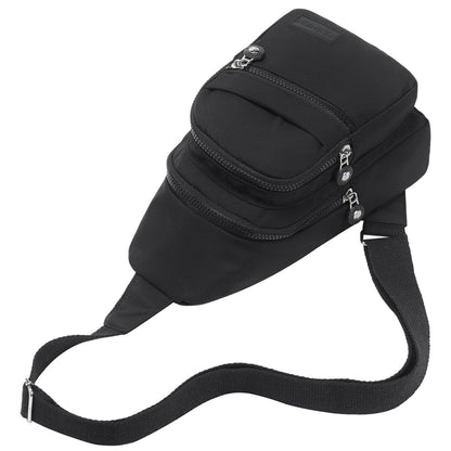Cross Body Bag Sling Backpack Fanny Pack Small Crossbody Bags for Women Trendy - Black