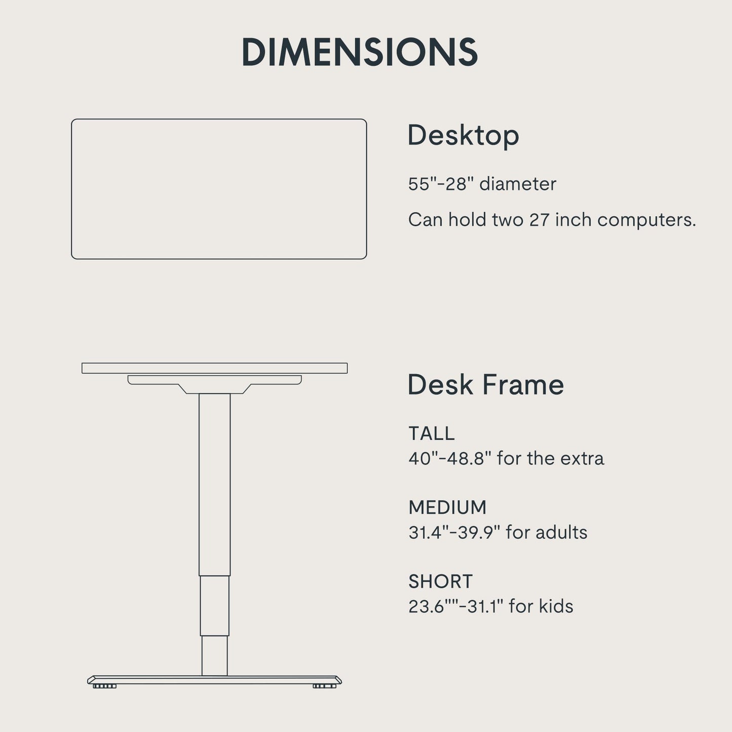 FLEXISPOT E6 3-Stage Dual Motor Electric Standing Desk 55 x 28 Sit Stand Up Desk, Holds 220 lbs, Adjustable Height w/Memory Presets, One-Piece Special Walnut Desktop & Black Frame, Ships in 2 Boxes