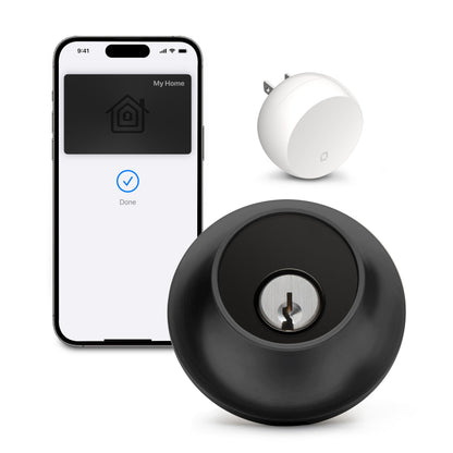 Level Bolt Smart Deadbolt - Make Your Lock Smart & Keep Your Existing Hardware and Keys - Keyless Entry via Level App (iOS & Android) - Works with Apple Home