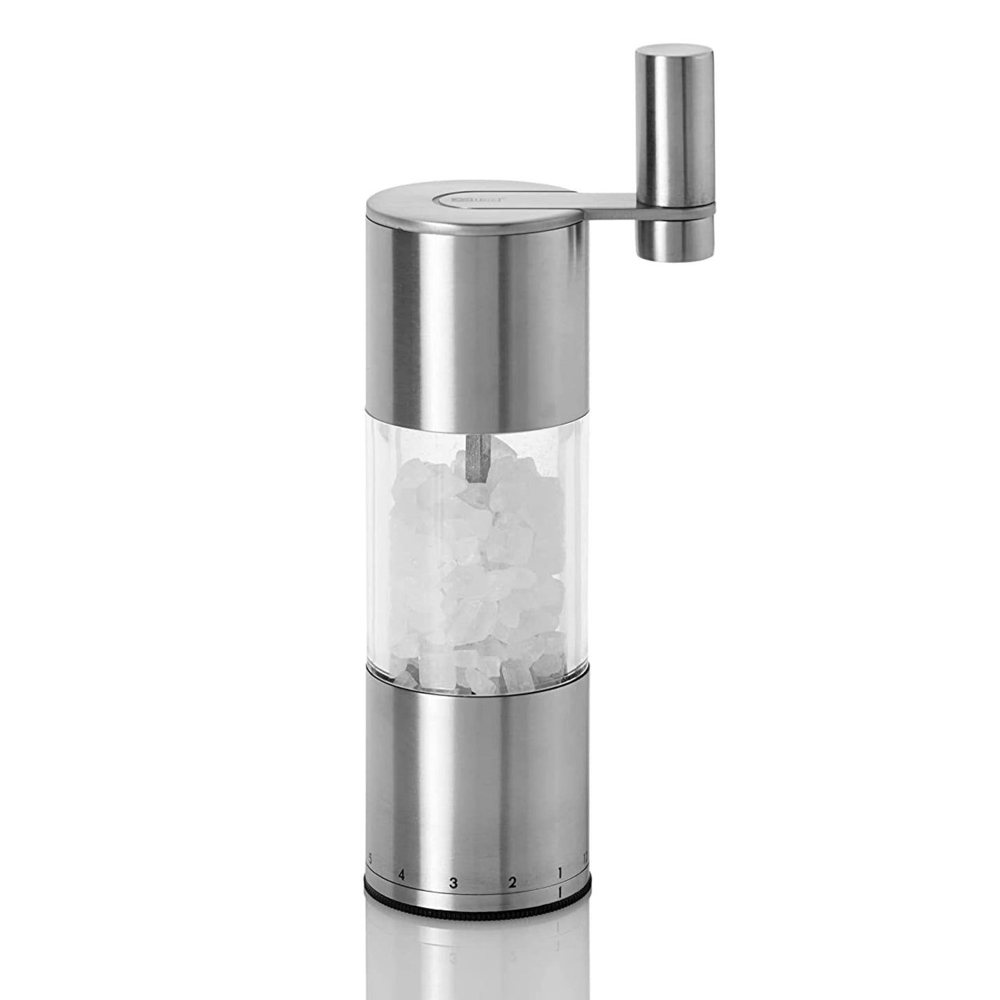 AdHoc Select Geared Salt or Pepper Grinder - Handy Seasoning Mill for Salt & Pepper - Manual Grinder with Ceramic Mechanism - Durable & Reliable Shakers