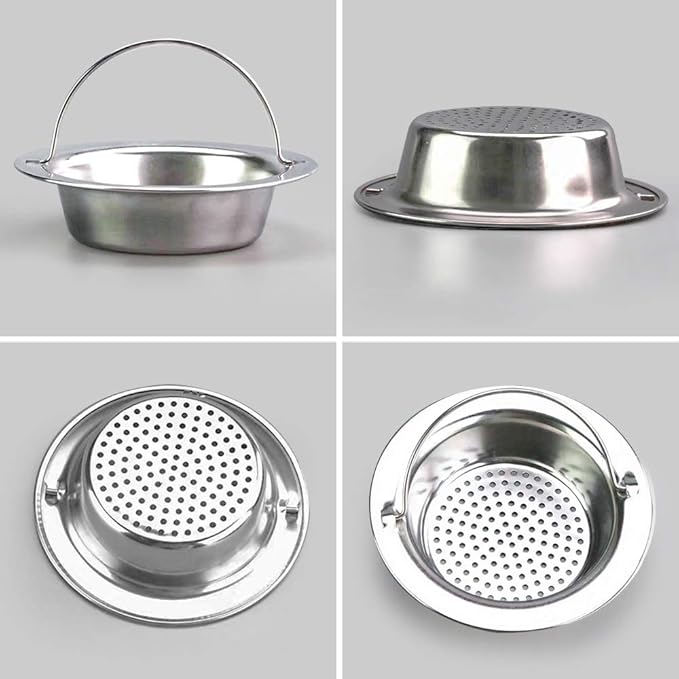 2 Pack Upgrade Kitchen Sink Strainer