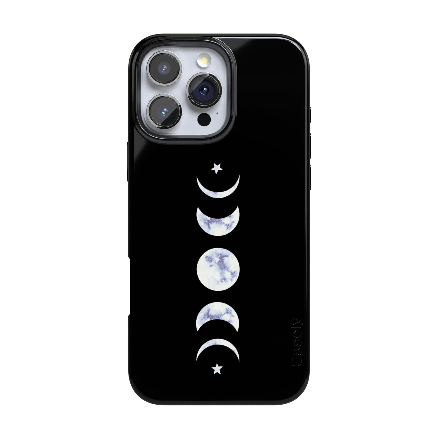 Casely iPhone 16 Pro Case | Be Mine | Tiny Hearts | Compatible with MagSafe | Classic Ultra Slim Design
