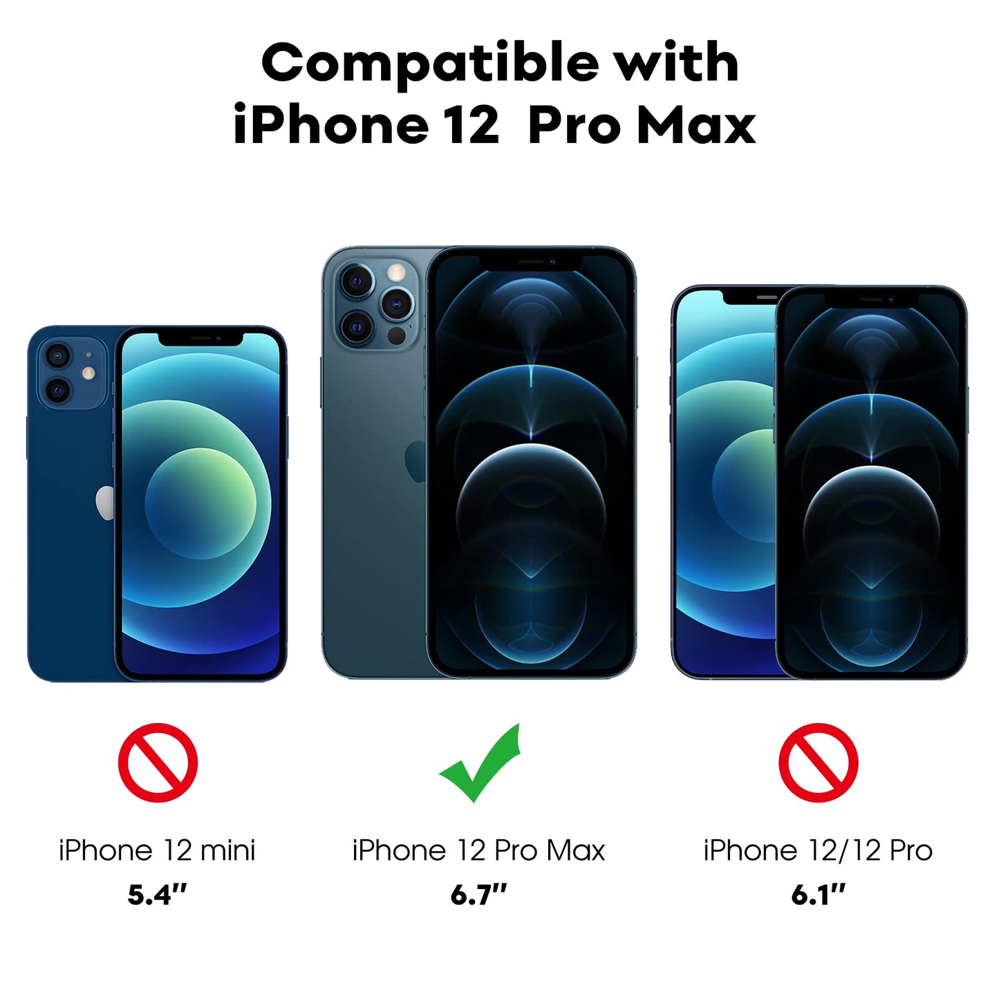JETech Full Coverage Screen Protector for iPhone 16e 2025, iPhone 13/13 Pro 6.1-Inch, Tempered Glass Film with Easy Installation Tool, Case-Friendly, HD Clear, 3-Pack