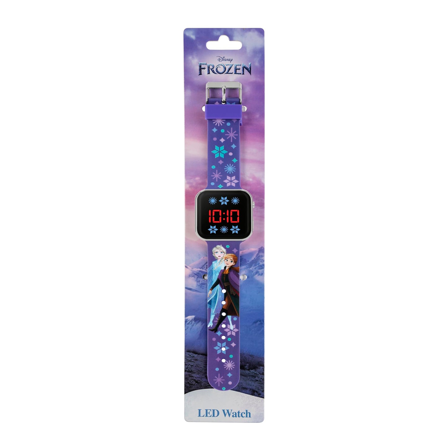 Disney Frozen Kids Purple Silicon Strap Smart Watch Watch FZN4733