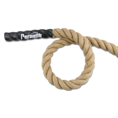 Perantlb Outdoor Climbing Rope for Fitness and Strength Training, Workout Gym Climbing Rope, 1.5'' in Diameter, Length Available: 10, 15, 20, 25, 30, 50 Feet