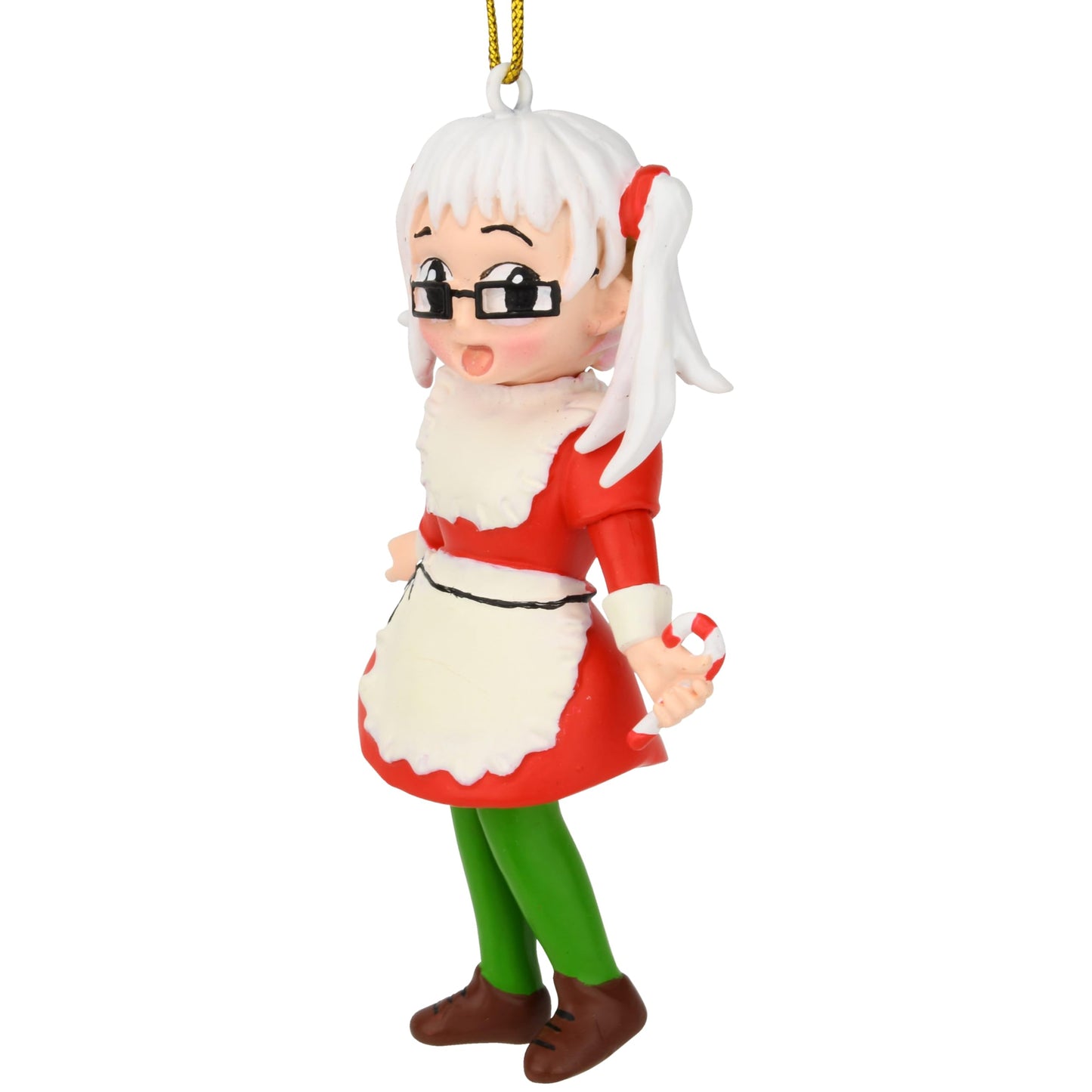 Tree Buddees Anime Christmas Ornament Collection – Choose Anime Santa, Anime Mrs. Claus, or Anime Reindeer – Cute Cartoon Character Holiday Decor (Anime Mrs. Claus)
