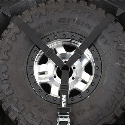 3 Way Spare Tire Strap & Mounts | Twisted Hooks
