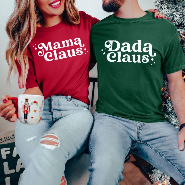 ASTANFY Dad Shirt Mom Shirt: Mom and Dad Matching Shirts Pregnancy Announcement T-Shirt Pregnancy Reveal Gifts Shirt