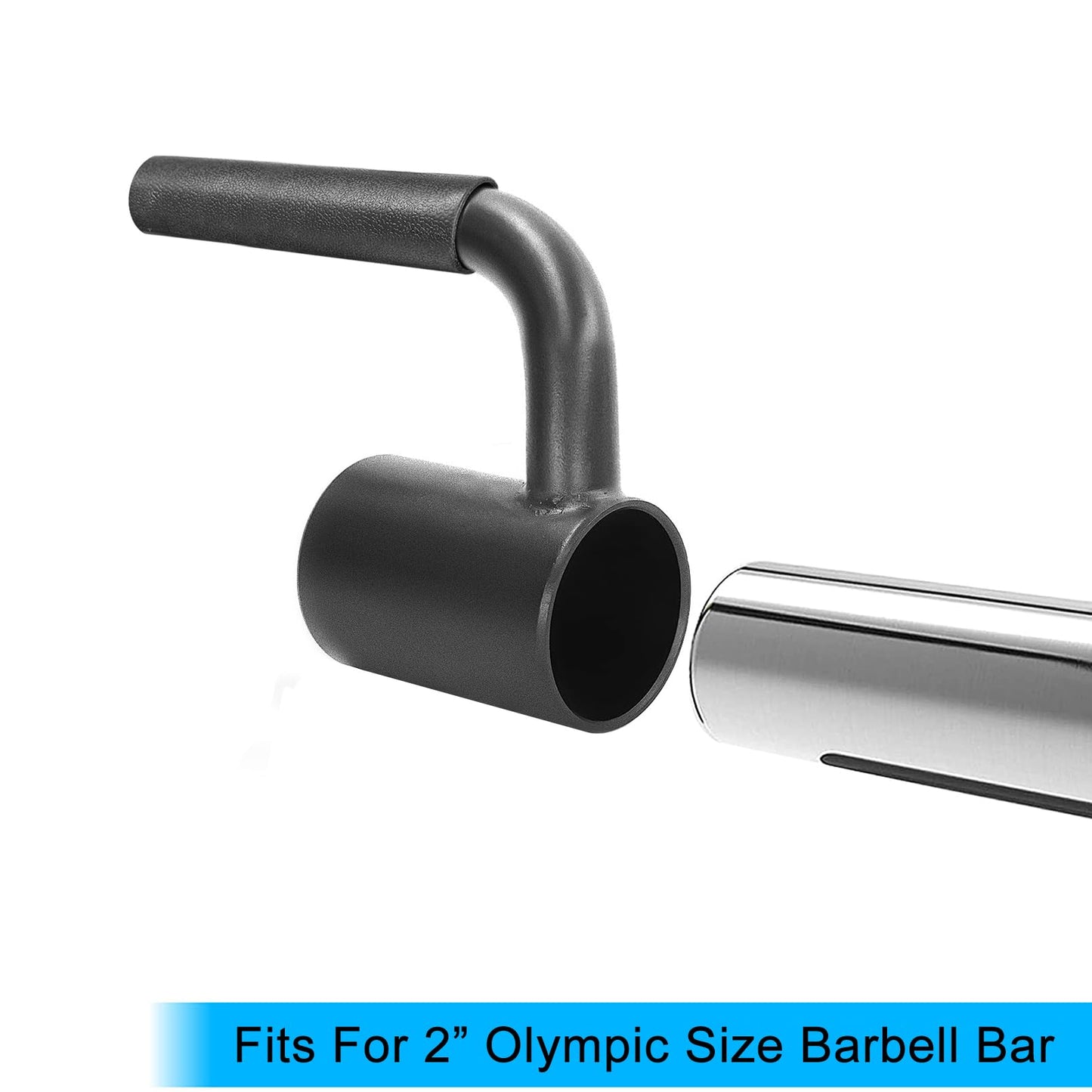Luwint Single Arm Row, Solid Steel 1-Leg Landmine Handle Attachment for 2-Inch Olympic Bar, Home Gym Equipment for Tricep Back Workout