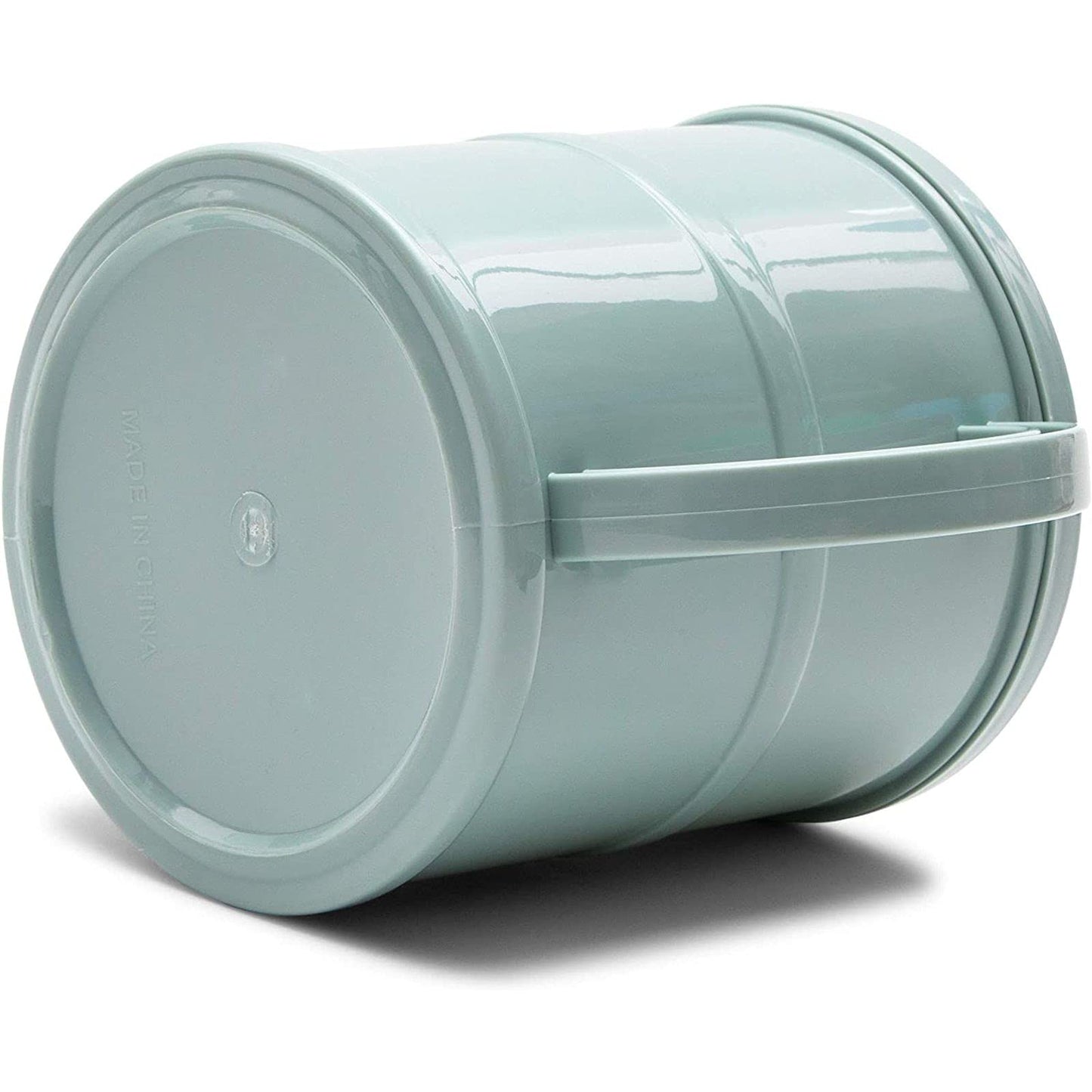 Small Mint Green Plastic Watering Can with Long Spout Sprinkler Head for Garden, Indoor and Outdoor Plants, Flowers (0.4 Gallon)