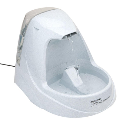 PetSafe Drinkwell Platinum Pet Fountain - Automatic Drinking Fountain for Cats and Dogs, Filtered Water, 5 Litre