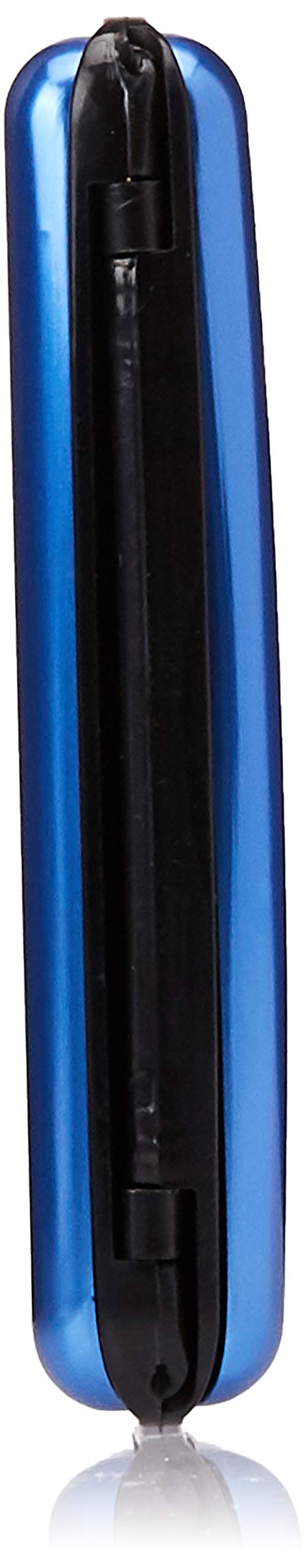 Columbia Men?s Metal Hard Case RFID Credit Card Holder Wallet, Blue,One Size