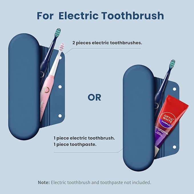 Silicone Electric Toothbrush Travel Case, Manual Toothbrush Travel Cover