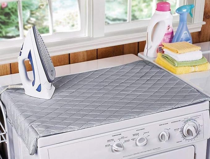 Magnetic Ironing Pad Mat, Portable Travel Ironing Board Replacement Blanket