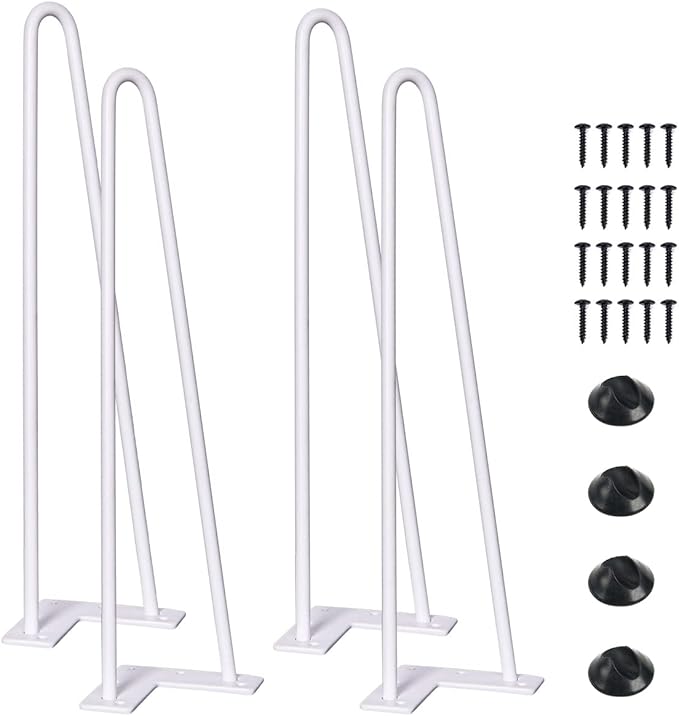 SMARTSTANDARD 14 Inch Heavy Duty Hairpin Furniture Legs, Metal Home DIY Projects