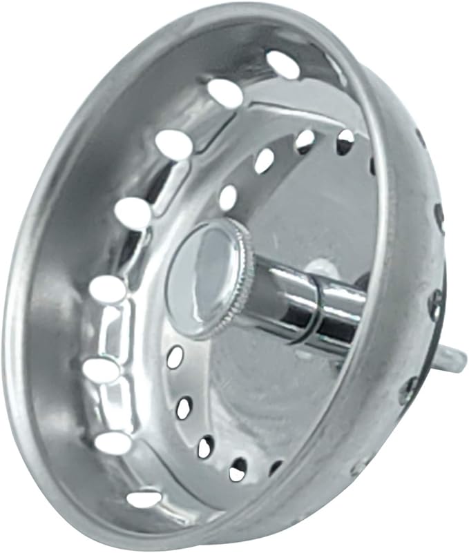 Replacement Kitchen Sink Stainless Steel Basket Strainer