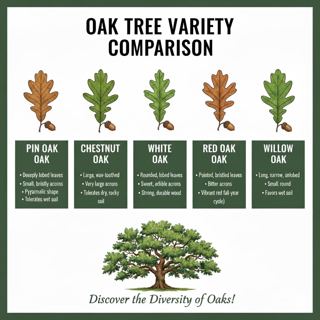 Oak Tree Live Plant, Oak Shades Tree in Quart Pot, Dormant in Winter, 6-12'' Tall, Ready to Grow Seedlings (Pin Oak)