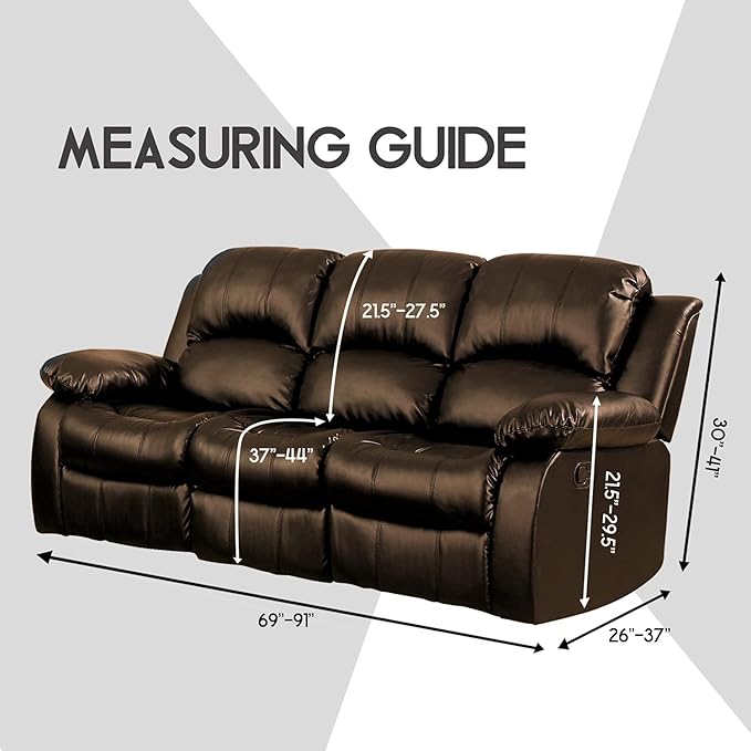 ULTICOR Velvet 8-Pieces Recliner Sofa Covers Stretch Reclining Couch Covers