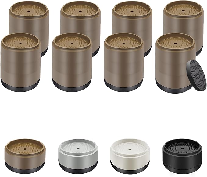 Furniture Risers Bed Risers Heavy Duty 1 inch, 2 inch, 3 inch, 4 inch Round