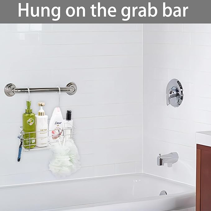 Shower Caddy Hanging Shower Rack SUS304 Stainless Steel Hanging Shower Orangizer