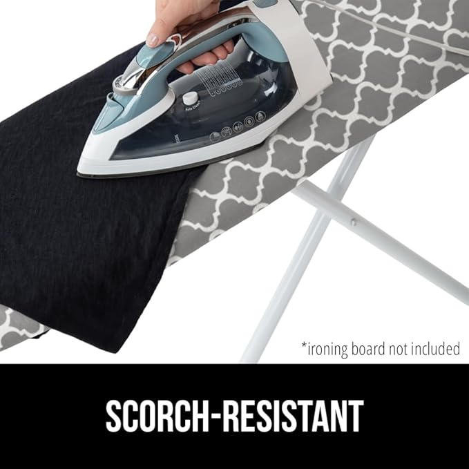 GORILLA GRIP The Original Ironing Board Cover and Pad, Silicone Coating