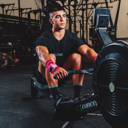 Velites I Grips Quad Pro I Professional Grips for Cross Training or Gymnastics I Suitable for Any Surface I Use with Magnesium I Include Fabric Wristbands to Gift Match.