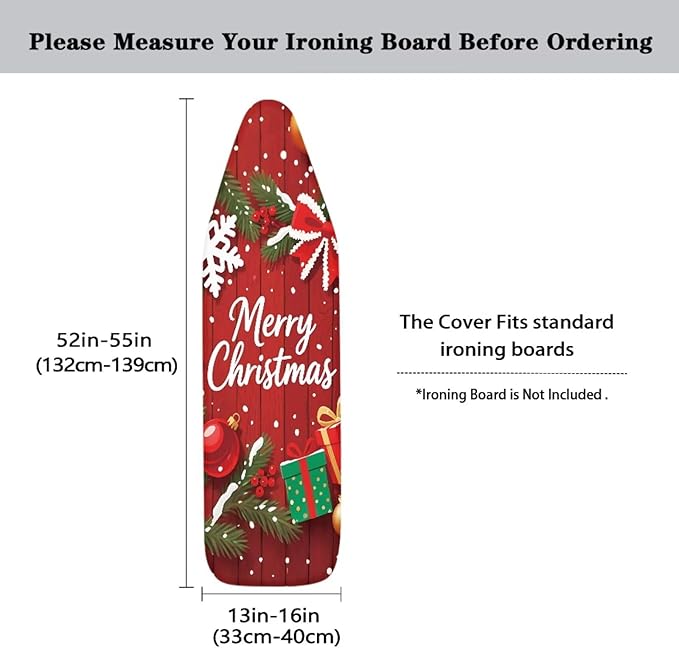Holly Berry Print Ironing Protector