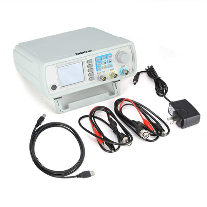 Koolertron Upgraded 15MHz DDS Signal Generator Counter,High Precision Dual-Channel Arbitrary Waveform Function Generator Frequency Meter 200MSa/s (15MHz)