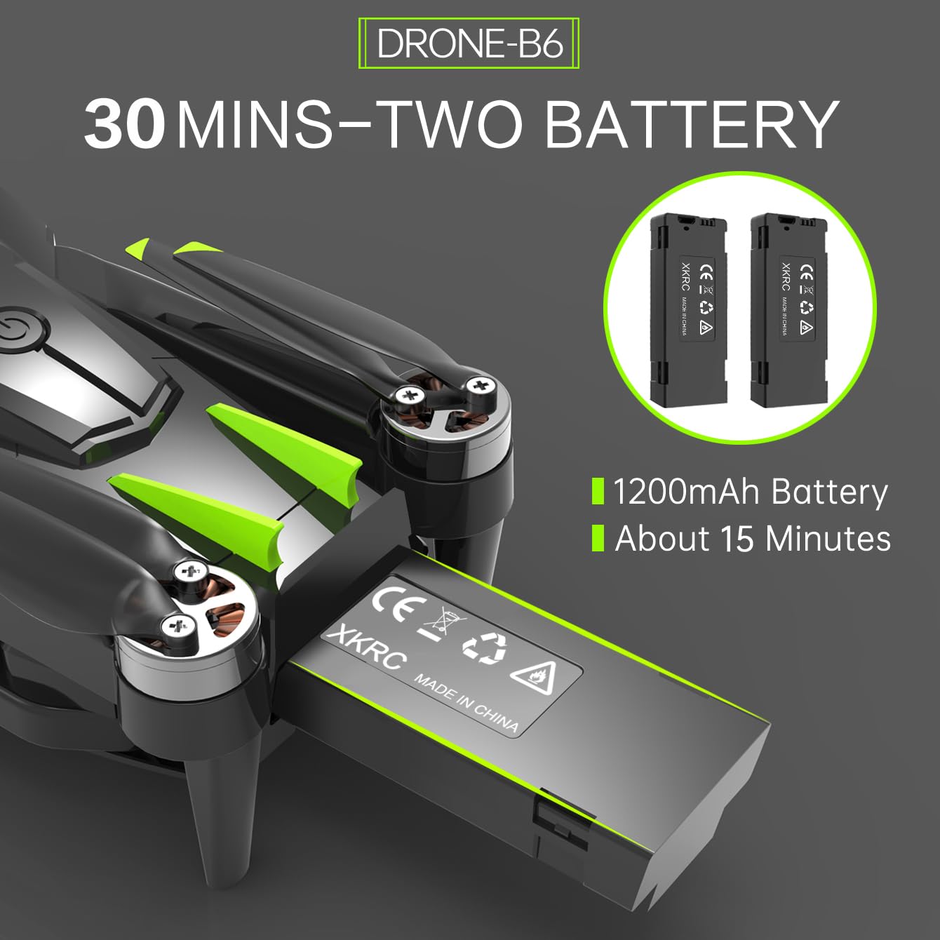 Drone with Camera 1080P for Kids and Adults, Brushless Motor Foldable Drone for Beginner, 36 Mins Flight Time/One Key Start/Gesture Photography, Toys for Boys and Girls 8-12 Birthday Gifts