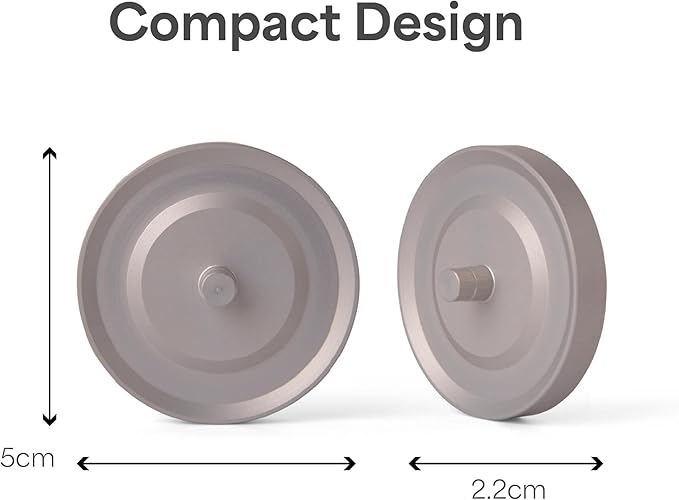 Silver Toothbrush Holder Compatible