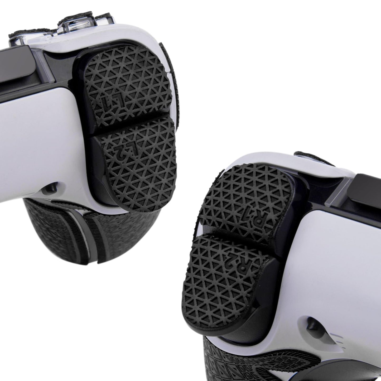 TALONGAMES Controller Grip Tapes Compatible with PS5 DualSense Edge, Ultra Version Anti Slip Tape, Sweat Absorbent, Skin kit, Compatible with PlayStation 5 Edge Grips, Buttons, Trigge, D-pad Black