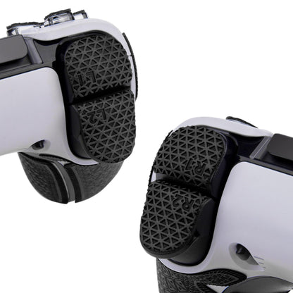 TALONGAMES Controller Grip Tapes Compatible with PS5 DualSense Edge, Ultra Version Anti Slip Tape, Sweat Absorbent, Skin kit, Compatible with PlayStation 5 Edge Grips, Buttons, Trigge, D-pad Black