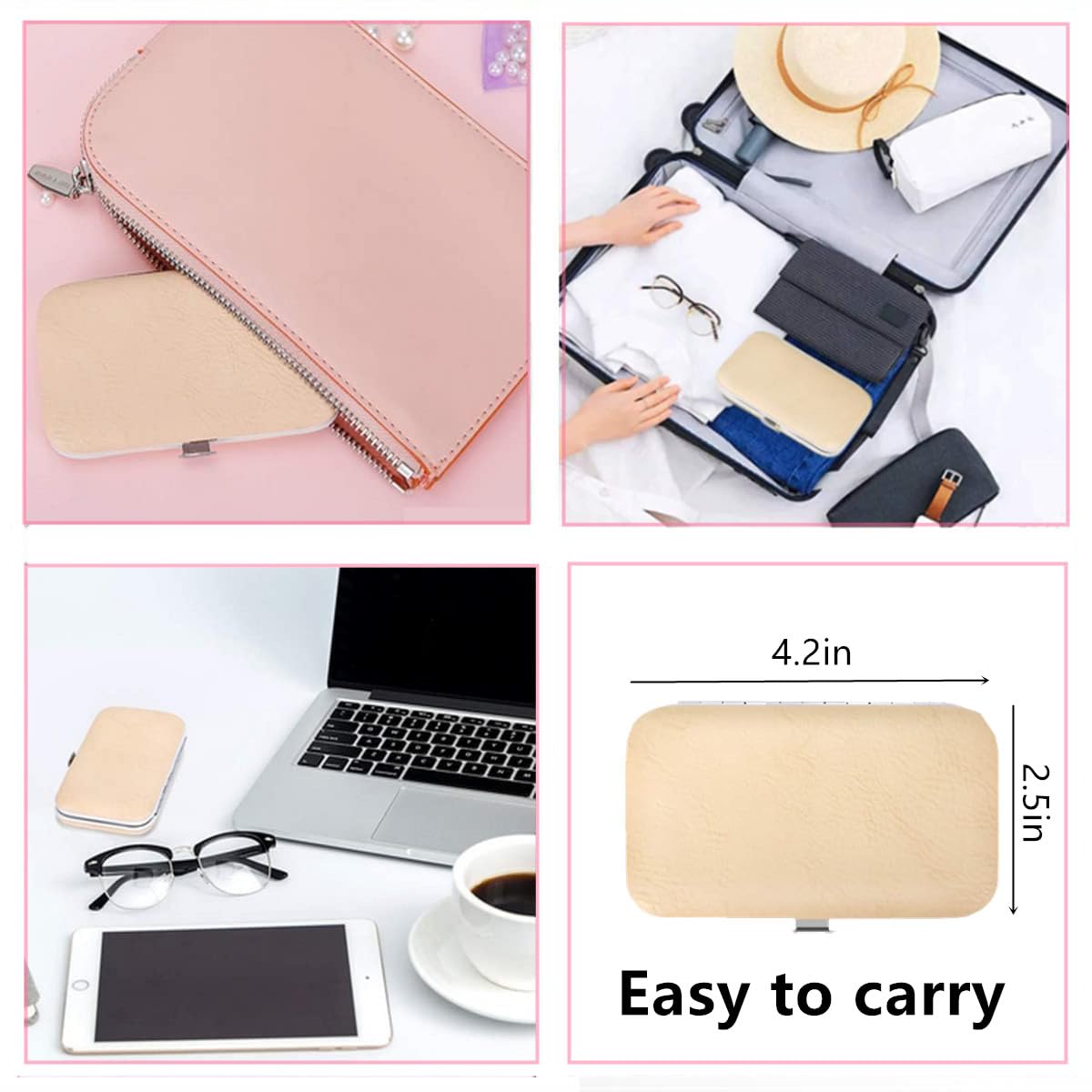 Manicure Set Nail Clipper Set Men Women Nail Clippers Toenail Fingernail Cutters Personal Care Tools Manicure Pedicure Tools with Travel Case Grooming Kit Present for Men Women Family Friends