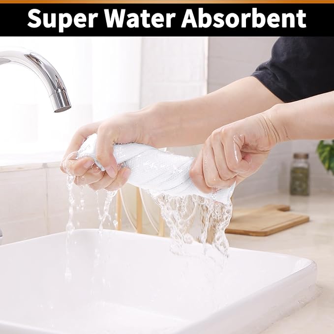 Homaxy 100% Cotton Waffle Weave Kitchen Towels