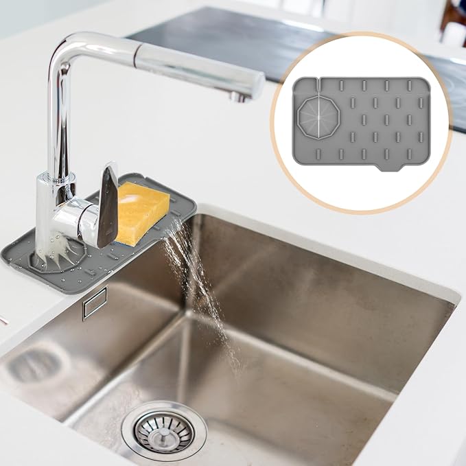 Silicone Faucet Handle Drip Faucet Mat