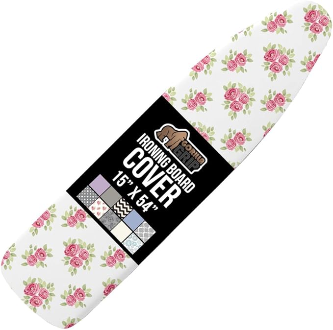 GORILLA GRIP The Original Ironing Board Cover and Pad, Silicone Coating