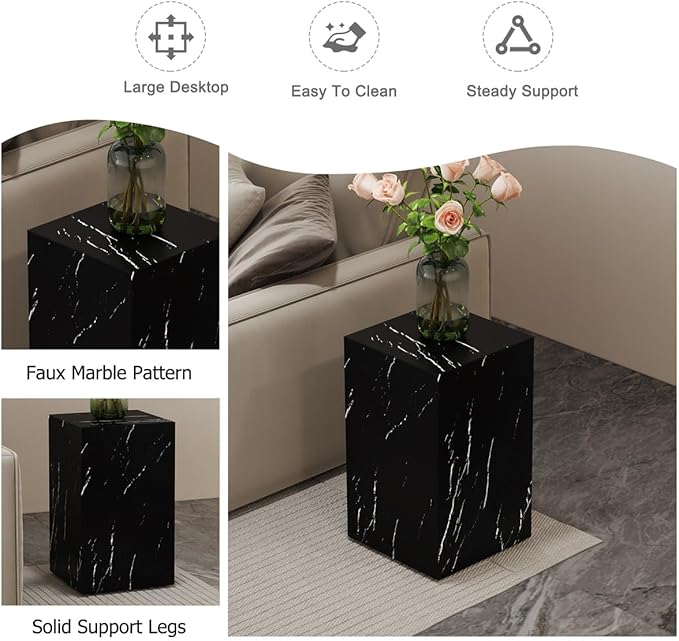 Coffee Table Set for 3, Living Room Table Set, Modern Coffee Table Set