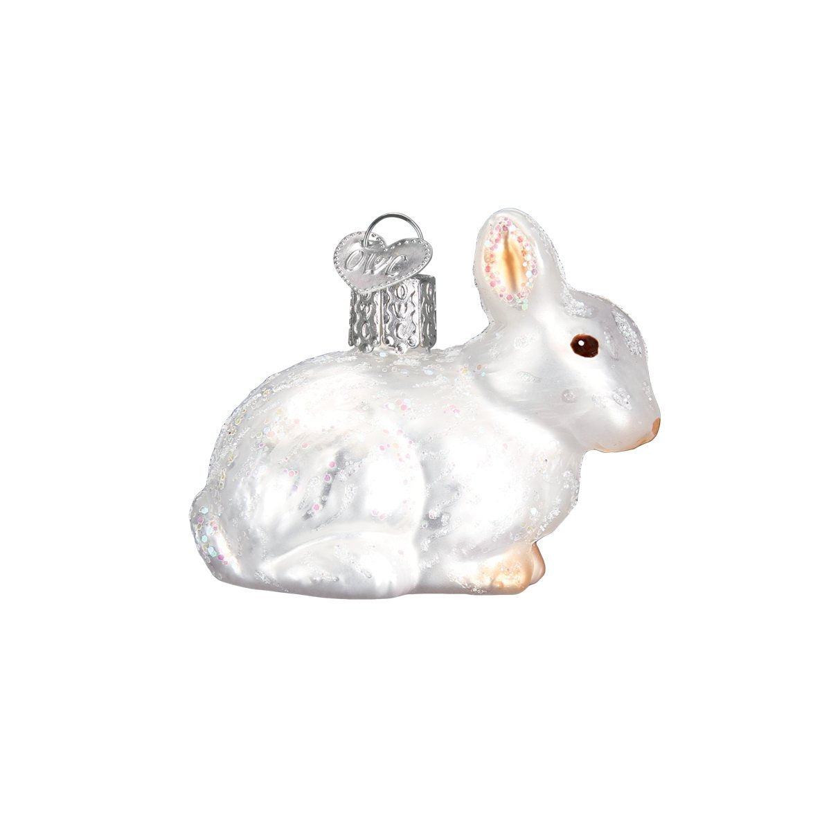 Old World Christmas Mini Woodland Animal Glass Blown Ornament for Christmas Tree, Handcrafted Holiday Decoration, Set Collection (6-Piece)