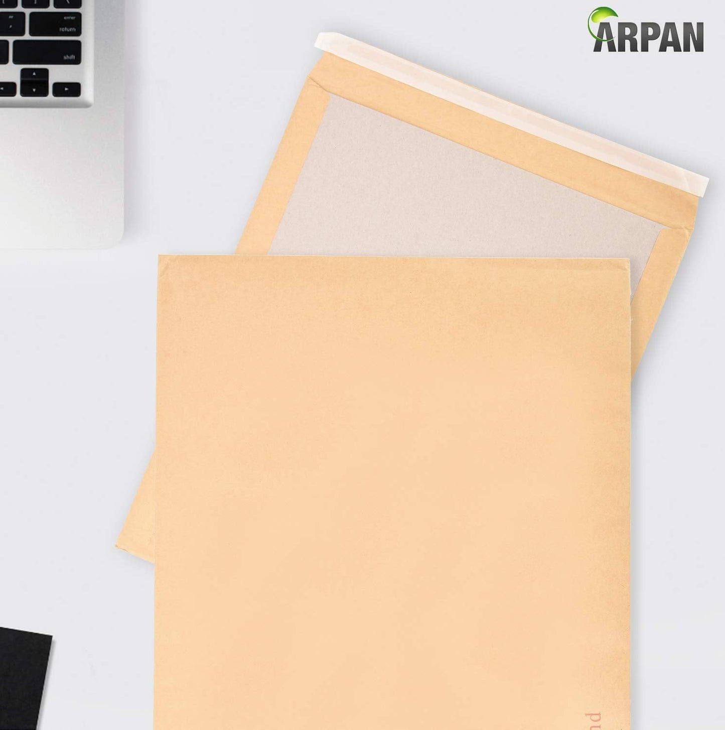 Arpan 457mm x 324mm A3 C3 Manilla Hard Board Backed Envelopes Do Not Bend (Pack of 50)