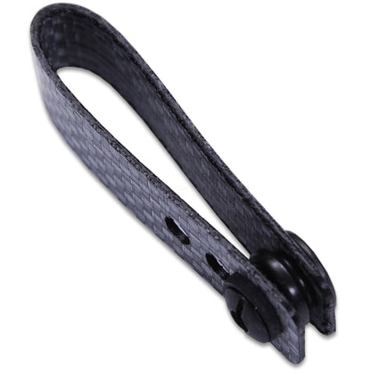 Tegris IWB Rigid Belt Loops - Silver – w/Heavy Duty Pull-The-Dot Security Snaps & Mounting Hardware - 5.75 x 0.75 inch - Holster Loops - (Fits 1.25" to 2.00" Belts (Adjustable) - (2 Pack)
