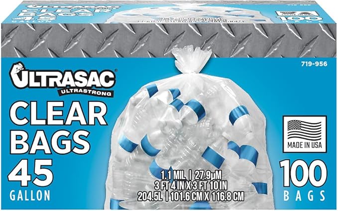 Ultrasac - Recycling Bag, 45 Gallon, 1.1 Mil