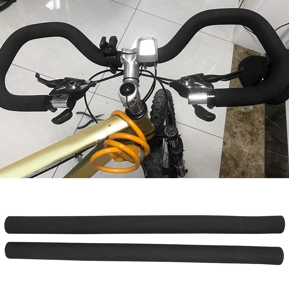 Zjyufy Foam Bike Handlebar Grips Cover Bicycle Tube Sponge Soft Grips Foam Tubing Cover for Mountain Road Bike, Inner Dia 22mm