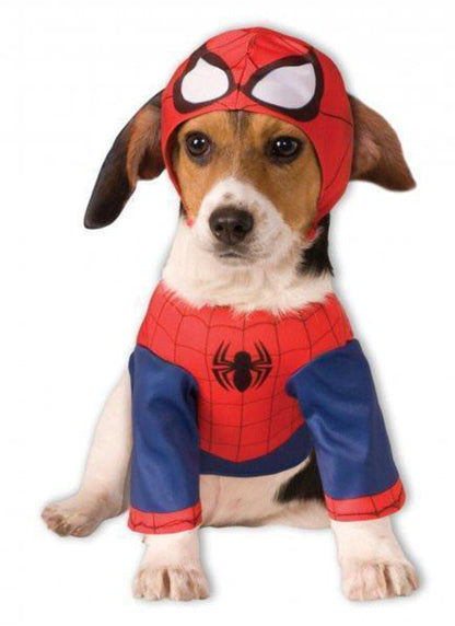Rubies mens Rubies Marvel Universe Spider-Man Costume, Small Pet Costume, Multicolor, S UK Halloween Halloween