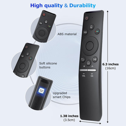 Voice Replacement for Google-Chromecast-Remote, G9N9N for Chromecast with Google TV Remote, for Google TV Streamer (Only for Snow Chromecast Google)