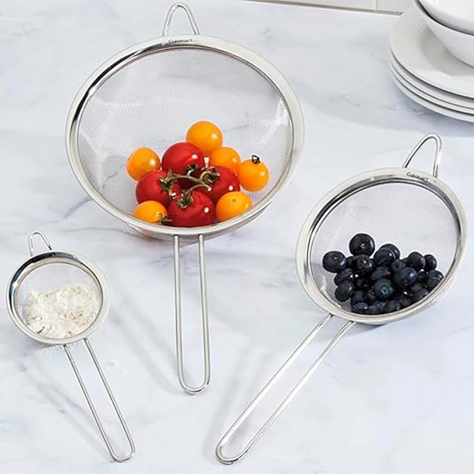 Cuisinart Mesh Strainers, CTG-00-3MS Silver