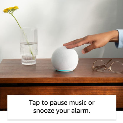 Echo Dot (Newest gen) | Big vibrant sound Wi-Fi and Bluetooth smart speaker with Alexa | Charcoal